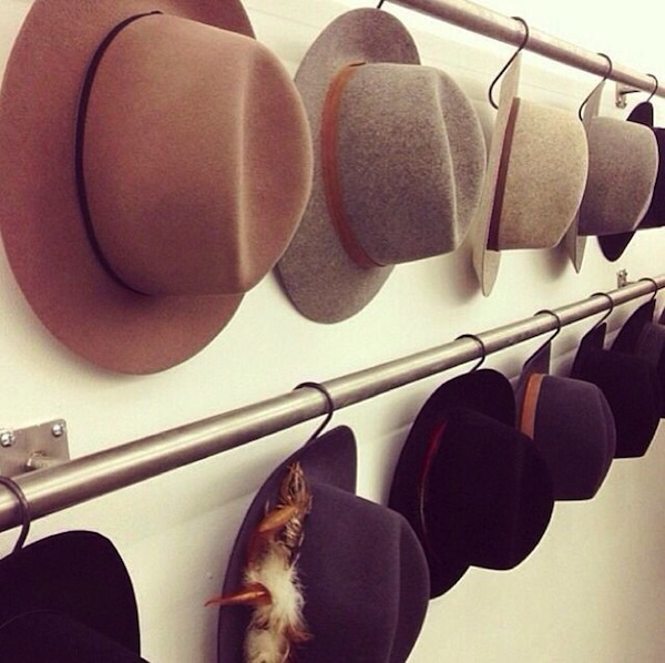 S-Hooks for Hats // 14 ways to Organize with S-Hooks // simplyspaced.com