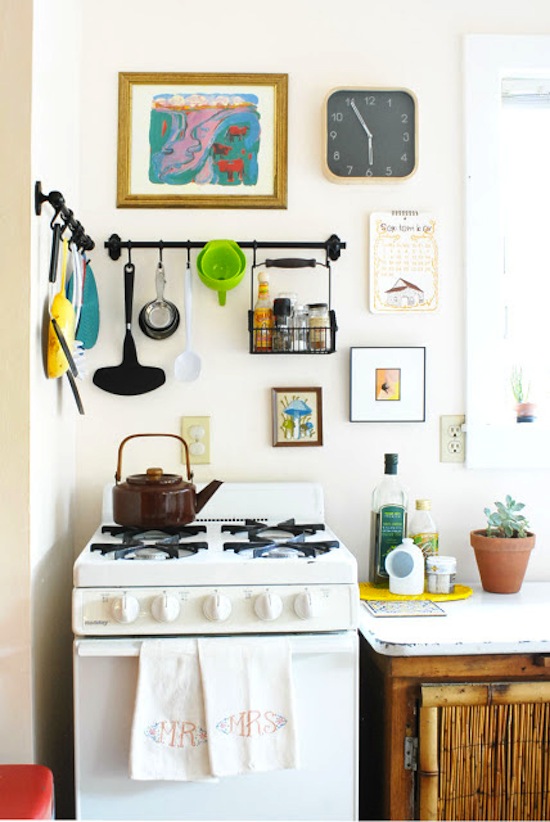 S-Hooks for Cooking Utensils // 14 ways to Organize with S-Hooks // simplyspaced.com