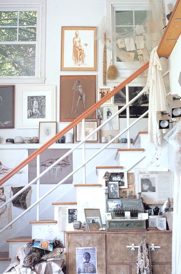Creating a Designated Corner or Room For Your Projects // 12 Creative Spaces for the Organized Artist // simplyspaced.com