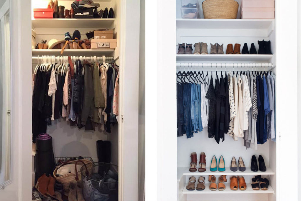 10 Organized Closet Before & Afters
