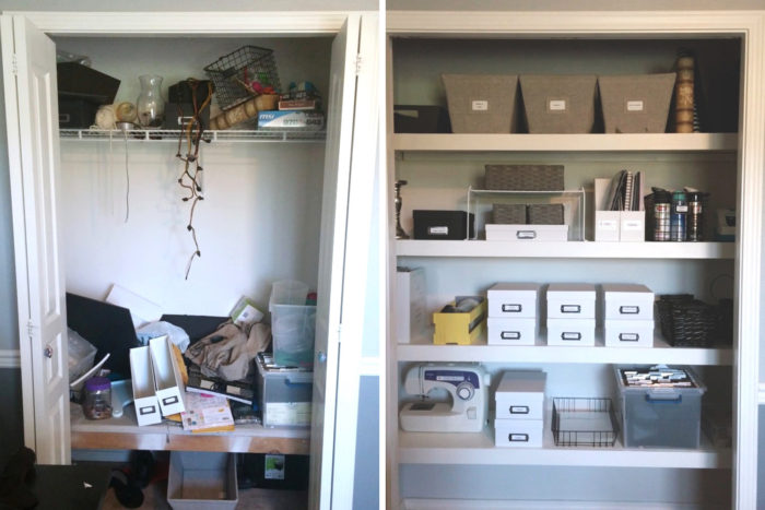 10 Organized Closet Before & Afters