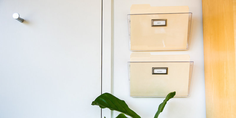 how to organize your incoming paperwork and mail