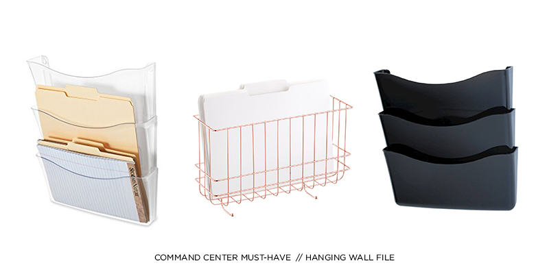 Command Center Must-Have: Hanging Wall File
