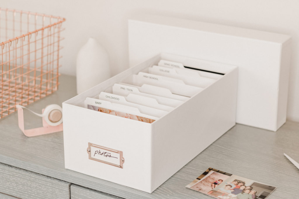 Tips on how to Organize & Store Printed Photo Collection on Lifestyle Blog Simply Spaced