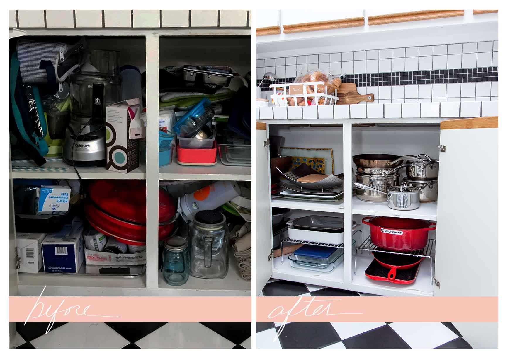 Small Kitchen Organizing Ideas & Storage Tips - Simply Spaced