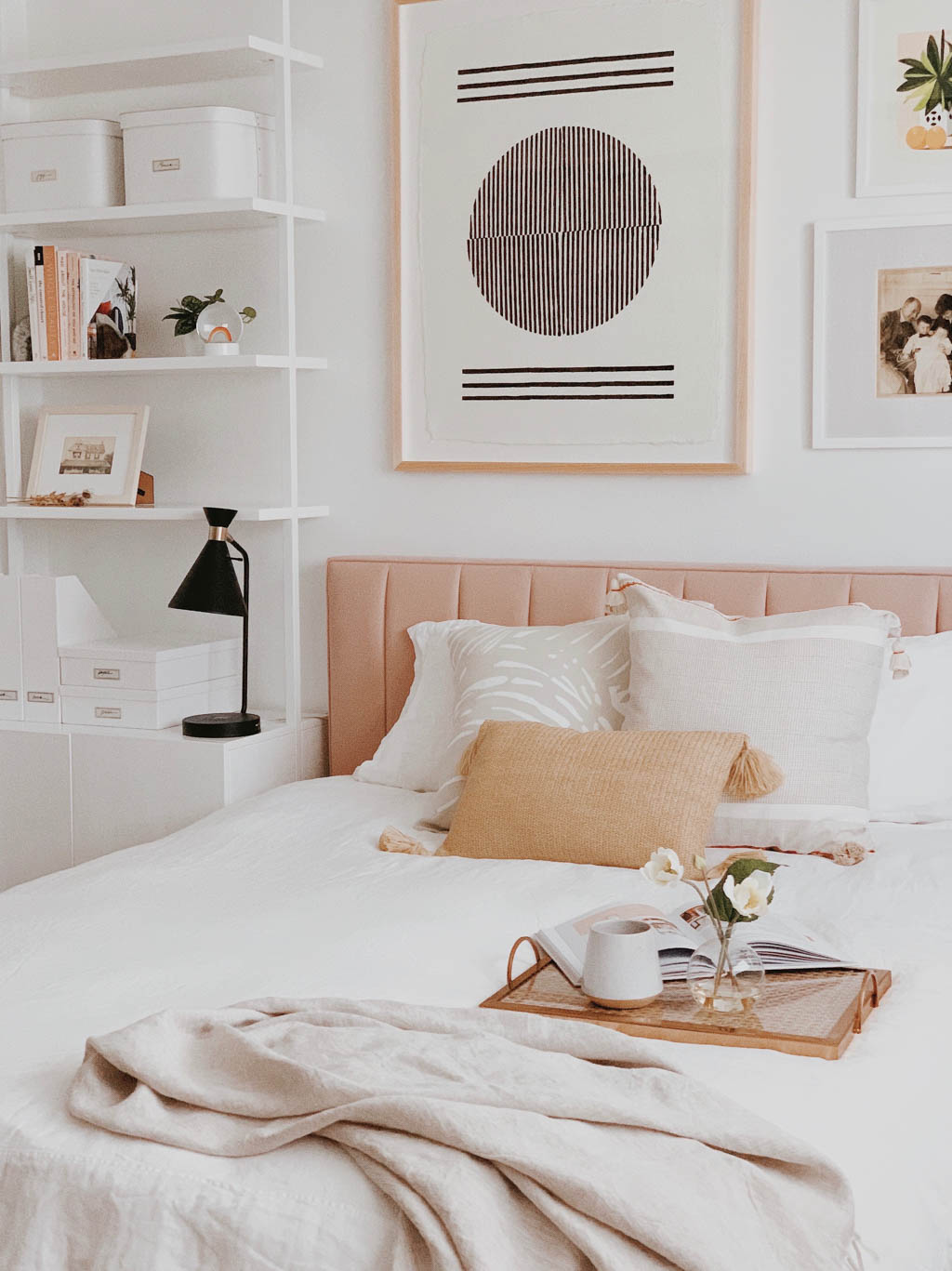 simply spaced guest room makeover with serena and lily