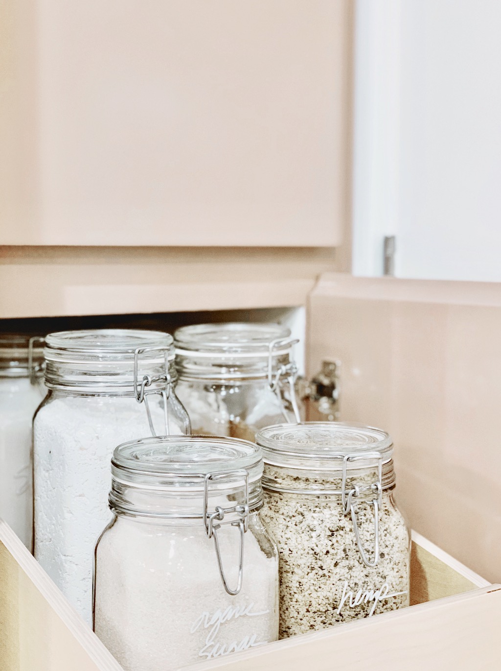Organized pantry drawer